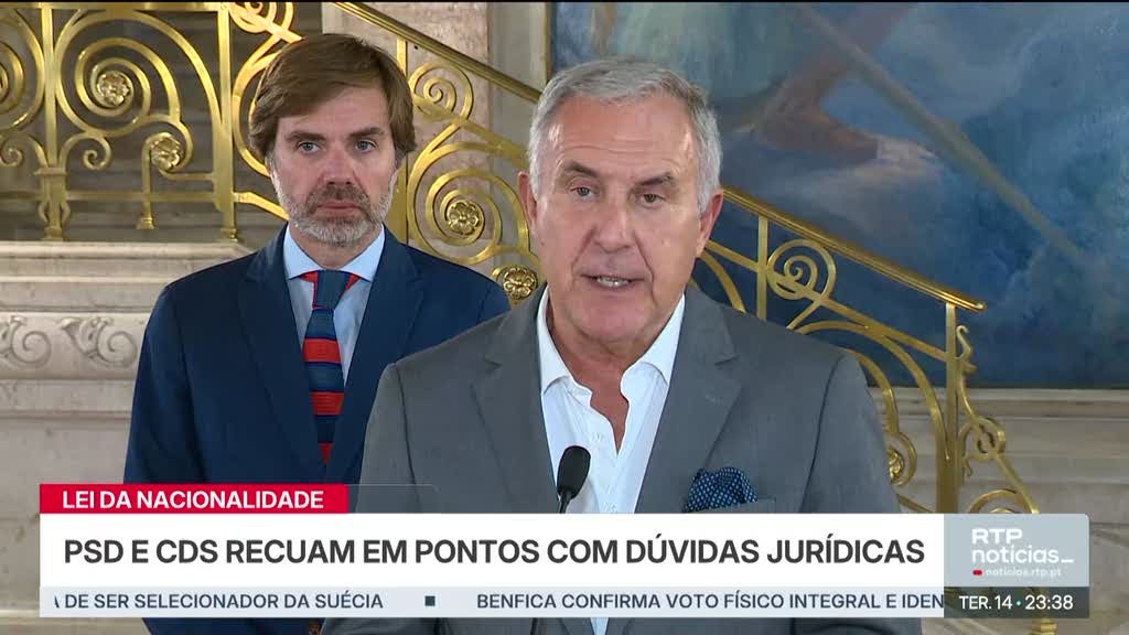 Lei da Nacionalidade. PSD e CDS recuam em pontos com dúvidas jurídicas