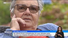 Imagem de Incêndios deixaram vários desalojados (vídeo)