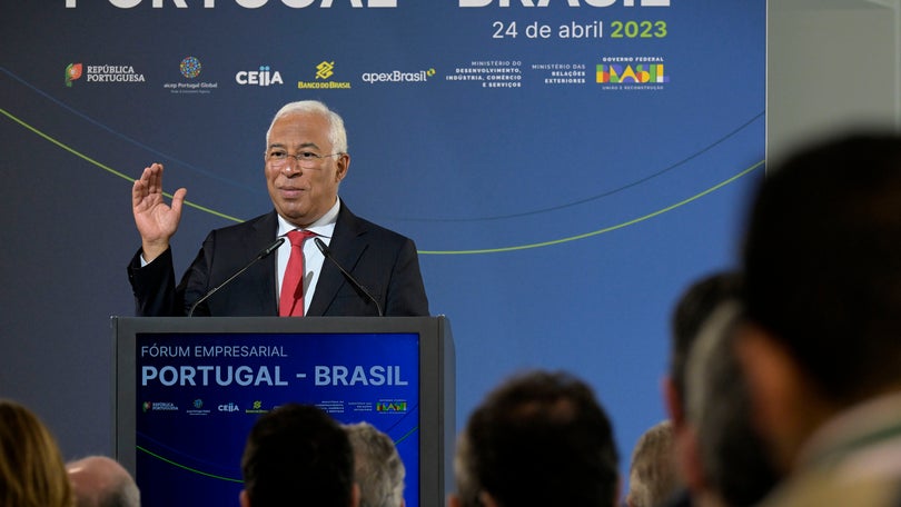 Costa diz que relações comerciais entre Portugal e o Brasil têm «espaço para crescer»