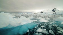 Imagem de Parte da calota polar da Gronelândia rompeu-se no nordeste do Ártico
