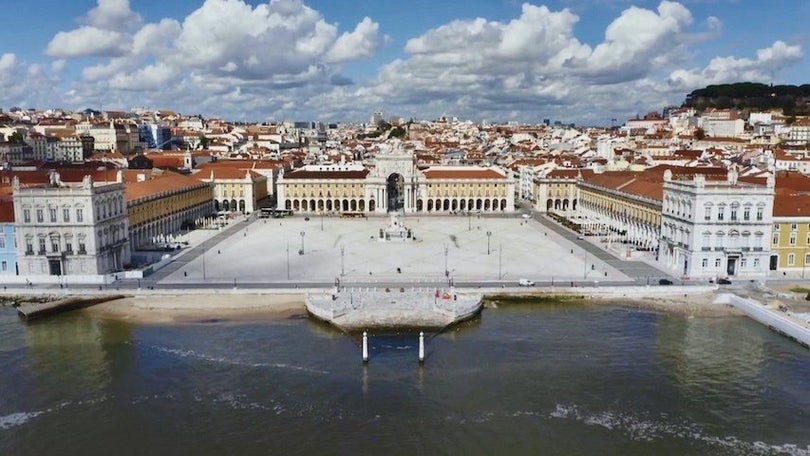 Imagem de Lisboa com níveis de poluição superiores ao tolerado pela OMS