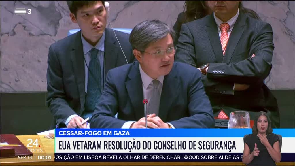 Gaza. Estados Unidos vetaram resolução das Nações Unidas para cessar-fogo imediato