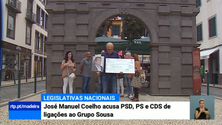 Imagem de José Manuel Coelho acusa PSD, PS e CDS de ligações ao Grupo Sousa