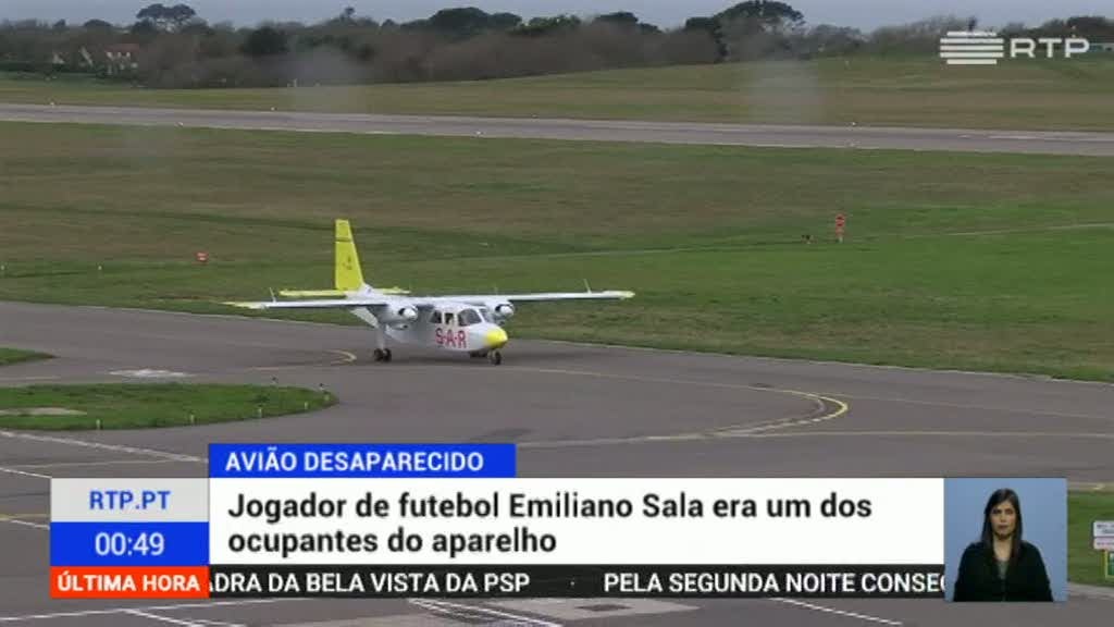 Jogador de futebol Emiliano Sala era um dos ocupantes do avião