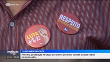 Imagem de Professores em greve por todo o país (vídeo)