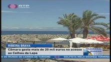 Câmara da Ribeira Brava gasta mais de 20 mil euros no acesso ao Calhau da Lapa (Vídeo)