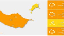 Imagem de Vento e chuva fortes colocam Madeira sob `aviso laranja`