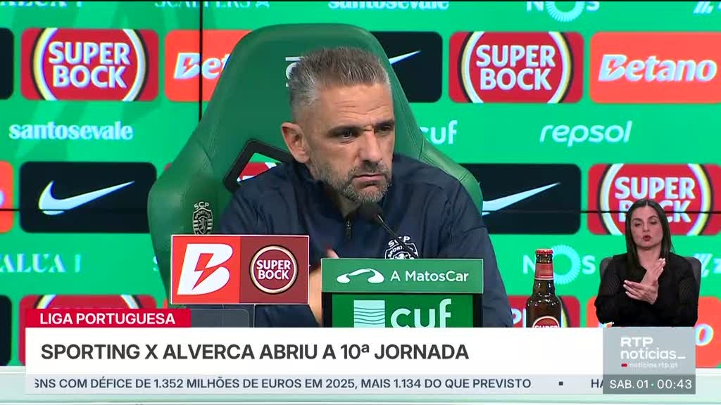 Treinador do Sporting considera que equipa foi competente