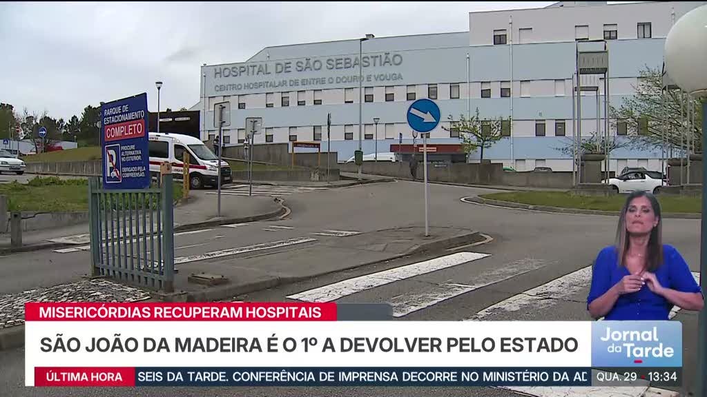 Imagem de Misericórdias recuperam hospitais. São João da Madeira é o primeiro a devolver pelo Estado