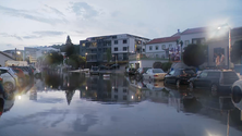 Imagem de Chuva forte volta a provocar inundações na Terceira (Vídeo)