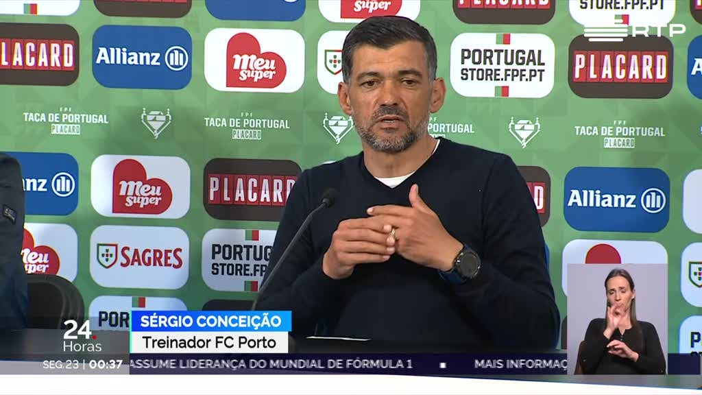 Taça de Portugal. Sérgio Conceição feliz com "dobradinha" do FC Porto