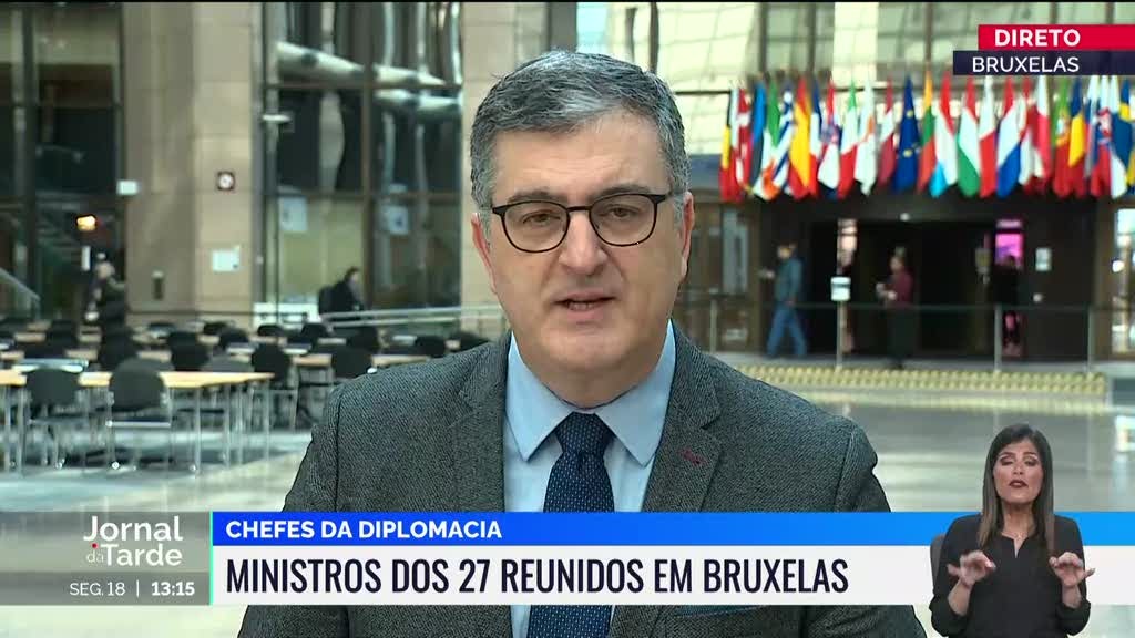 Ministro dos Negócios Estrangeiros dos 27 estão reunidos em Bruxelas