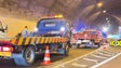 Imagem de Acidente no túnel dos Viveiros congestiona trânsito sentido Funchal-Machico