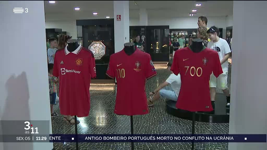 Euro2024. Museu Cristiano Ronaldo. Aumentou a procura das camisolas de Portugal