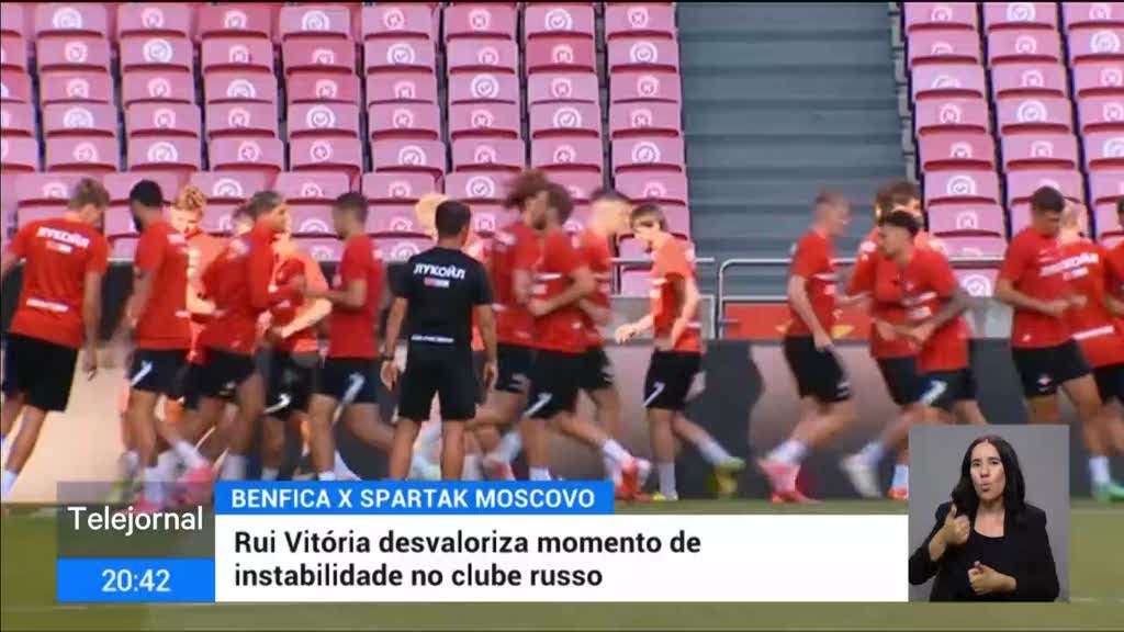 Spartak de Rui Vitória volta a marcar passo no campeonato russo