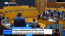 Imagem de PSD e PS trocam farpas na Assembleia Legislativa da Madeira (Vídeo)