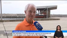 Frederico Rezende vai às Selvagens de mota de água (vídeo)