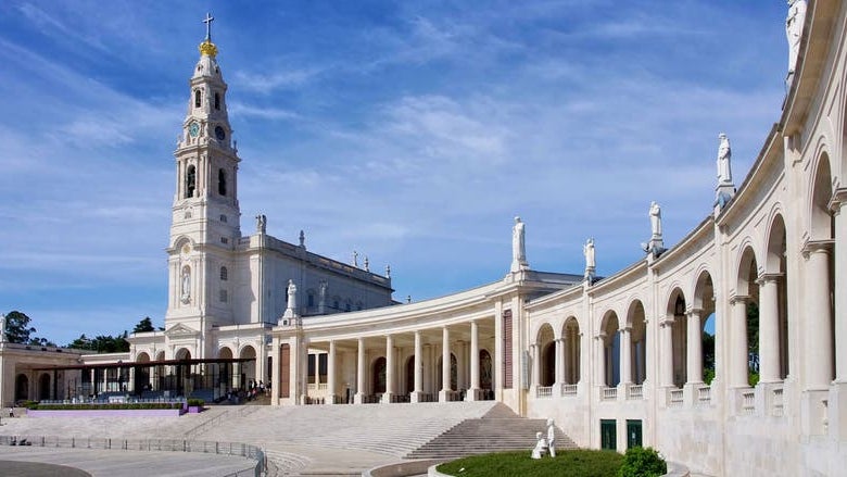 Regresso dos peregrinos a Fátima