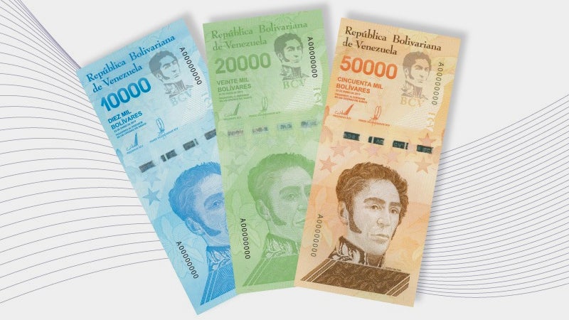 Três notas novas entram em circulação na Venezuela, uma vale mais que o salário mínimo