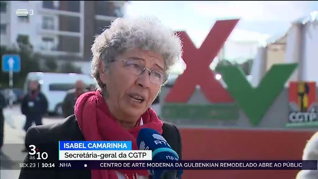 Congresso CGTP-IN. Isabel Camarinha termina mandato