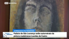 Imagem de Pintura de Lourdes de Freitas é uma das jóias do palácio