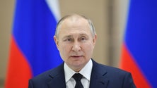 Imagem de Putin: «Crescimento do neonazismo foi especialmente cultivado na Ucrânia»
