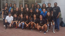 Imagem de Equipa feminina de futsal da Apel derrotada pelo Belenenses