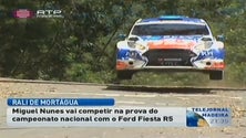 Imagem de Miguel Nunes no Rali de Mortágua de Ford Fiesta R5 da RMC