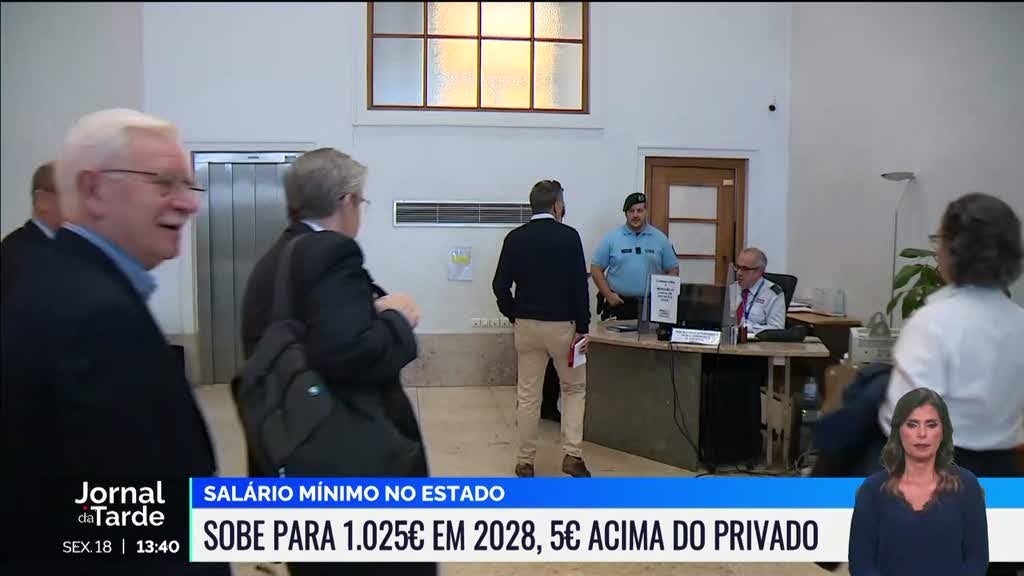 Governo subiu em três euros a proposta de aumentos na Função Pública