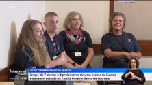 Imagem de Suecos em estágio na escola Horácio Bento de Gouveia (vídeo)