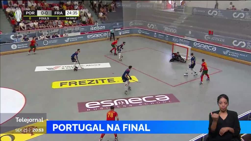 Hóquei em patins: Portugal sagra-se campeão da Europa em sub-19