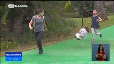 Imagem de Covid-19: Reabertura de parques infantis satisfaz pais que elogiam medidas de prevenção (Vídeo)