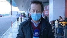 Imagem de 5 mil passageiros afetados (vídeo)