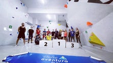 Imagem de Prova de escalada com 20 participantes (vídeo)