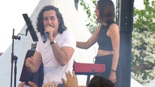 Imagem de Mafama canta para centenas no Ilhéu de Câmara de Lobos (vídeo)