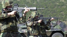 Imagem de Militares testam armamento na Ponta do Pargo