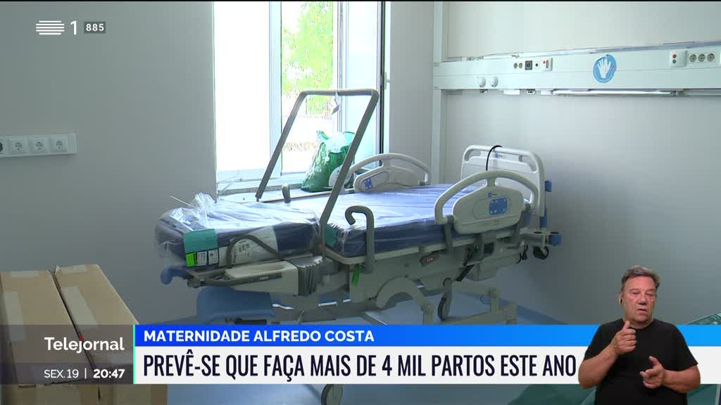 Maternidade Alfredo da Costa. Urgência renovada reabre na próxima semana