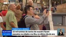 Imagem de Maioria dos turistas de cruzeiro deixou a Madeira após o fogo de artifício