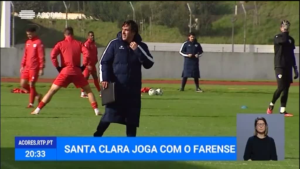 Santa Clara joga em Faro (Vídeo)