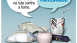 Imagem de Campanha solidária troca papel por alimentos