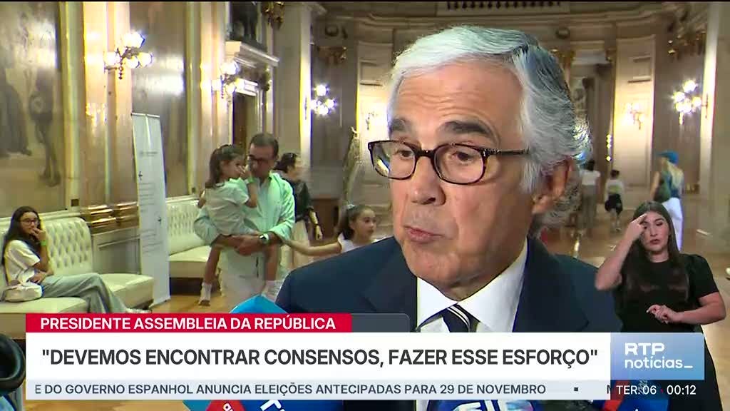 5 Outubro. Aguiar-Branco apela à estabilidade política