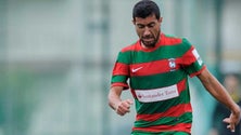 Imagem de Ghazarian de volta aos treinos no Marítimo