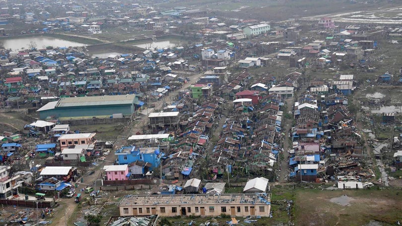 Imagem de Ciclone provoca 60 mortos em Myanmar