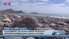 Imagem de Investigador defende recarga de areia na praia do Porto Santo