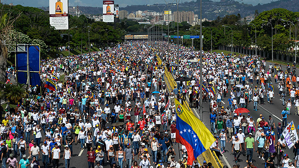 Imagem de 74 Mortes em 80 dias na Venezuela