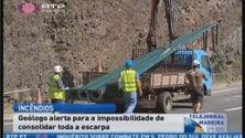 Imagem de Consolidação da escarpa de acesso à Via Rápida (Vídeo)