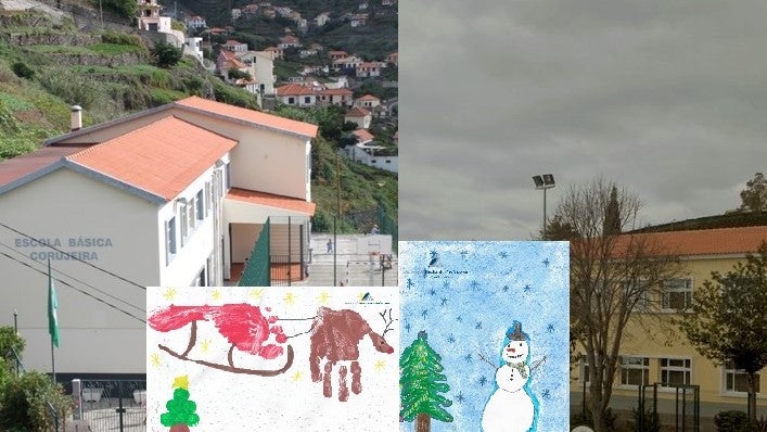 Imagem de Escola da Corujeira e do Lombo dos Canhas vencem a 10ª Edição do «O Meu Postal de Natal»