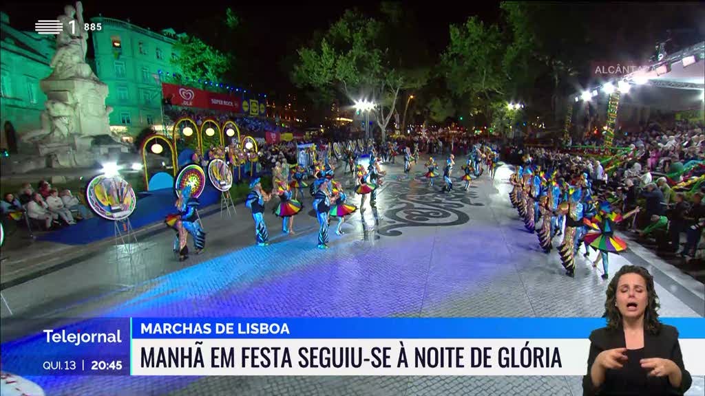 Marchas Populares. Dia de festa em Alcântara