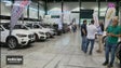 Mercado de automóveis usados reúne 200 viaturas e nove empresa (vídeo)