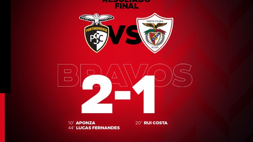 Imagem de Santa Clara perde no Algarve